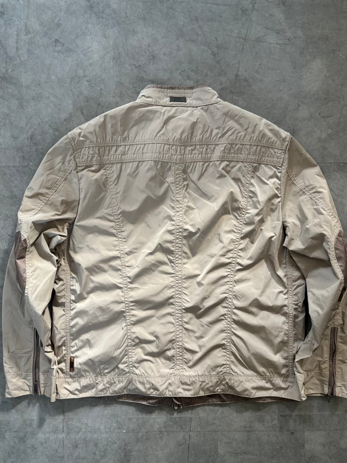 Armani Collezioni 아르마니 꼴레지오니 베이지 바이커 자켓 상품이미지7