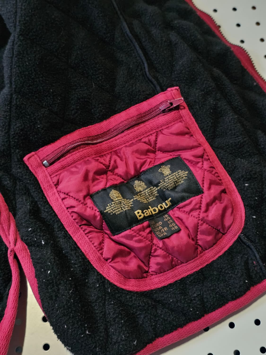 Barbour 퀼팅 베스트 상품이미지5