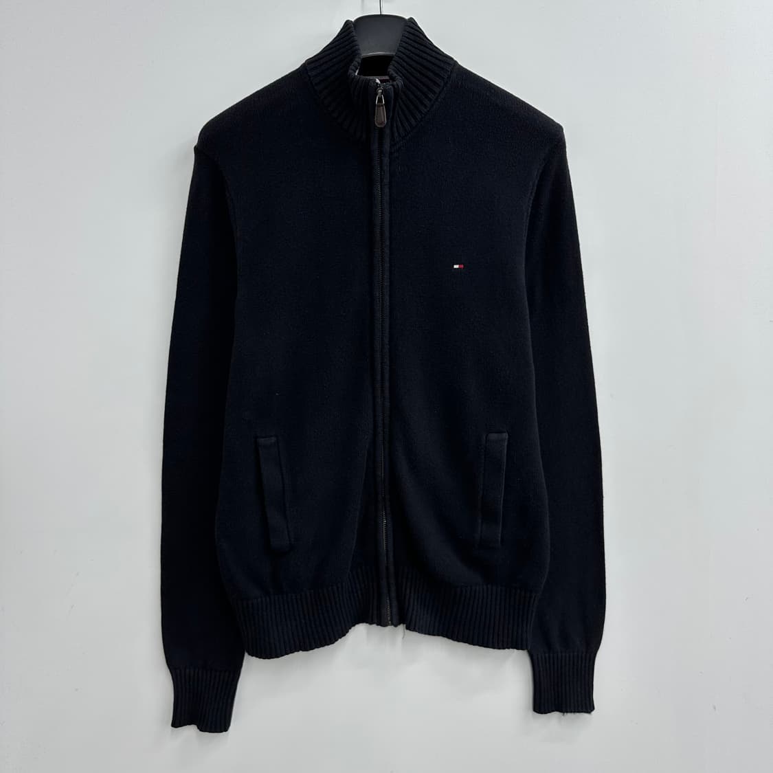 95 타미힐피거 남자 니트집업 상품이미지1