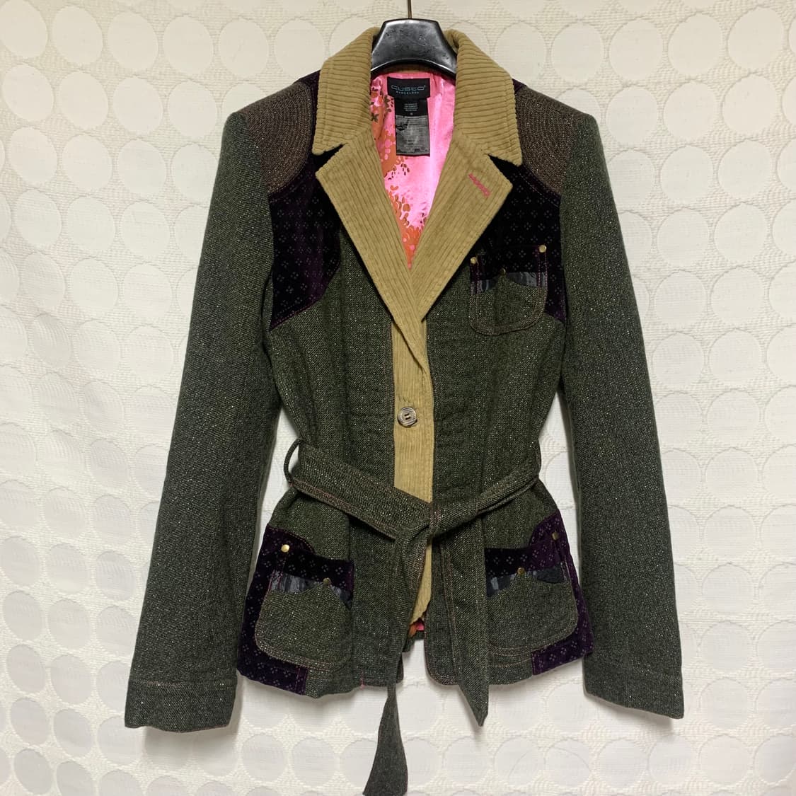 쿠스토 바르셀로나 브리티시 무드 코듀로이 테일러드 재킷 상품이미지4