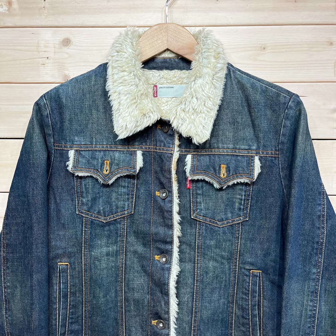 (M) 리바이스 걸스 데님 세르파 자켓 상품이미지2