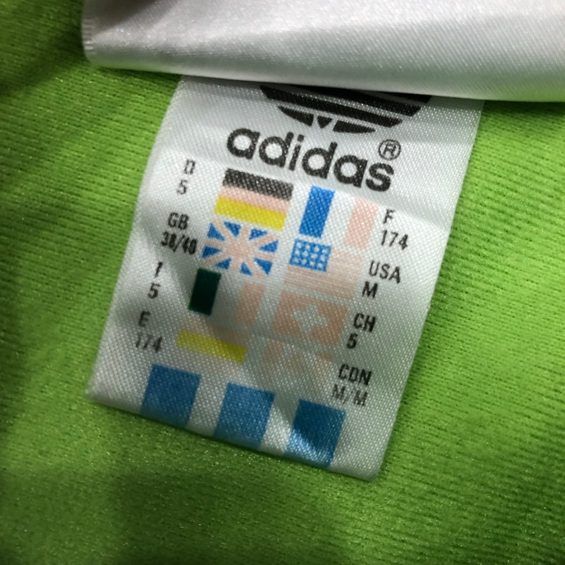 아디다스 80s 네온 파이어버드 져지 트랙 자켓 상품이미지6