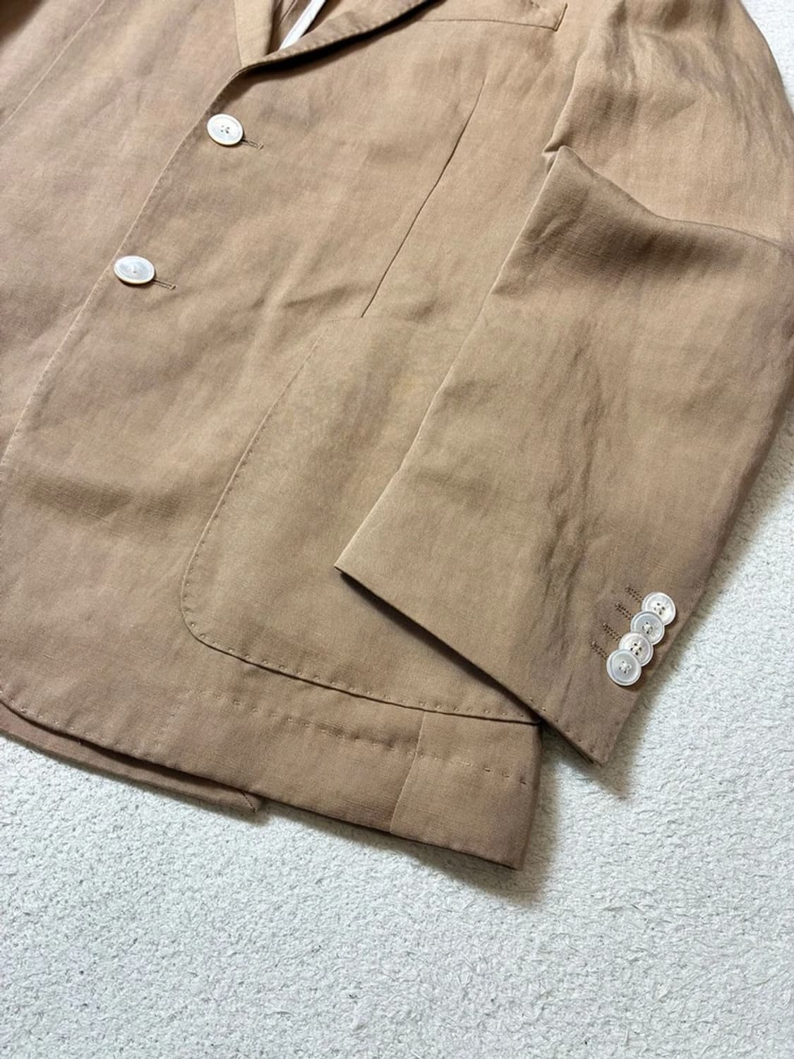 휴고보스 신형 린넨 리오셀 콤비 블레이저 PN7450 상품이미지3