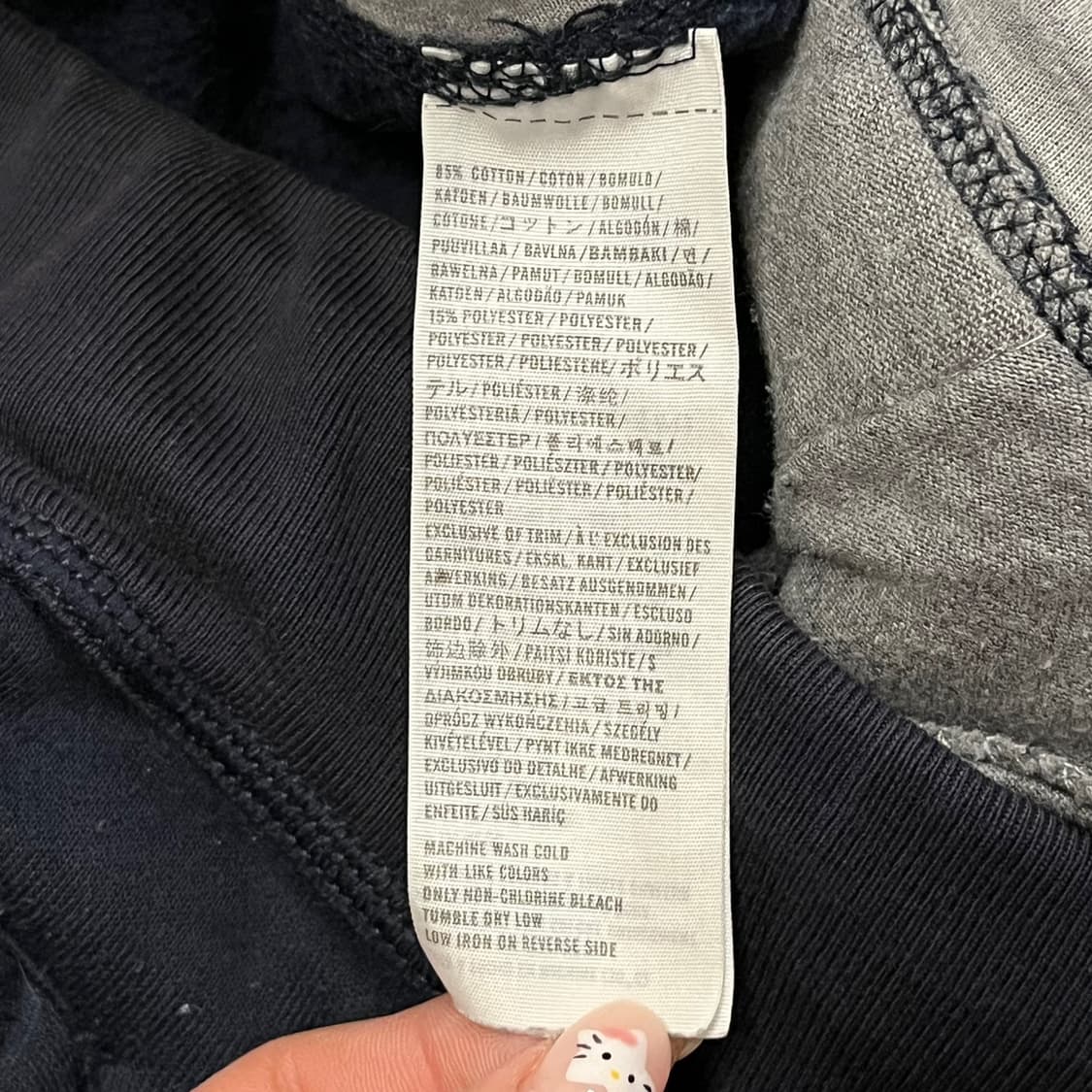 [정품/S] 아베크롬비 네이비 조거팬츠  상품이미지5