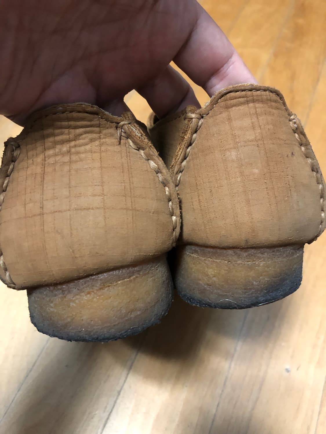클락스 오리지널 러거 슈즈 브라운 로퍼 255 상품이미지7