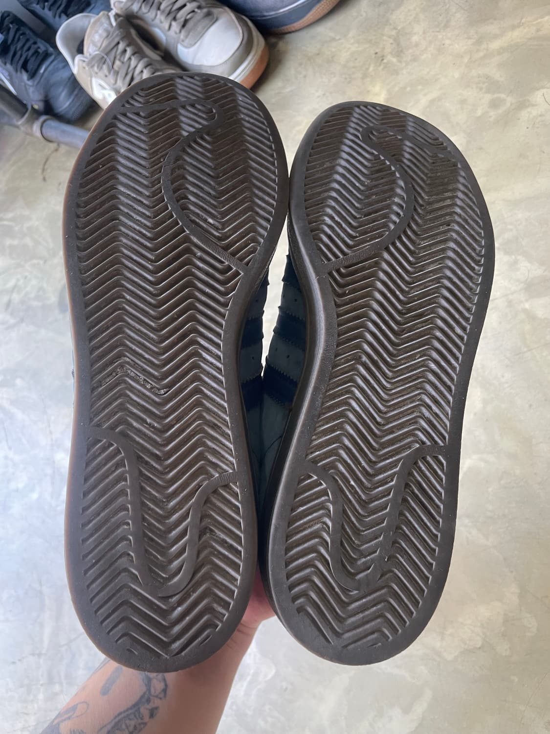 아디다스 슈퍼스타 다크 네이비 270 상품이미지6