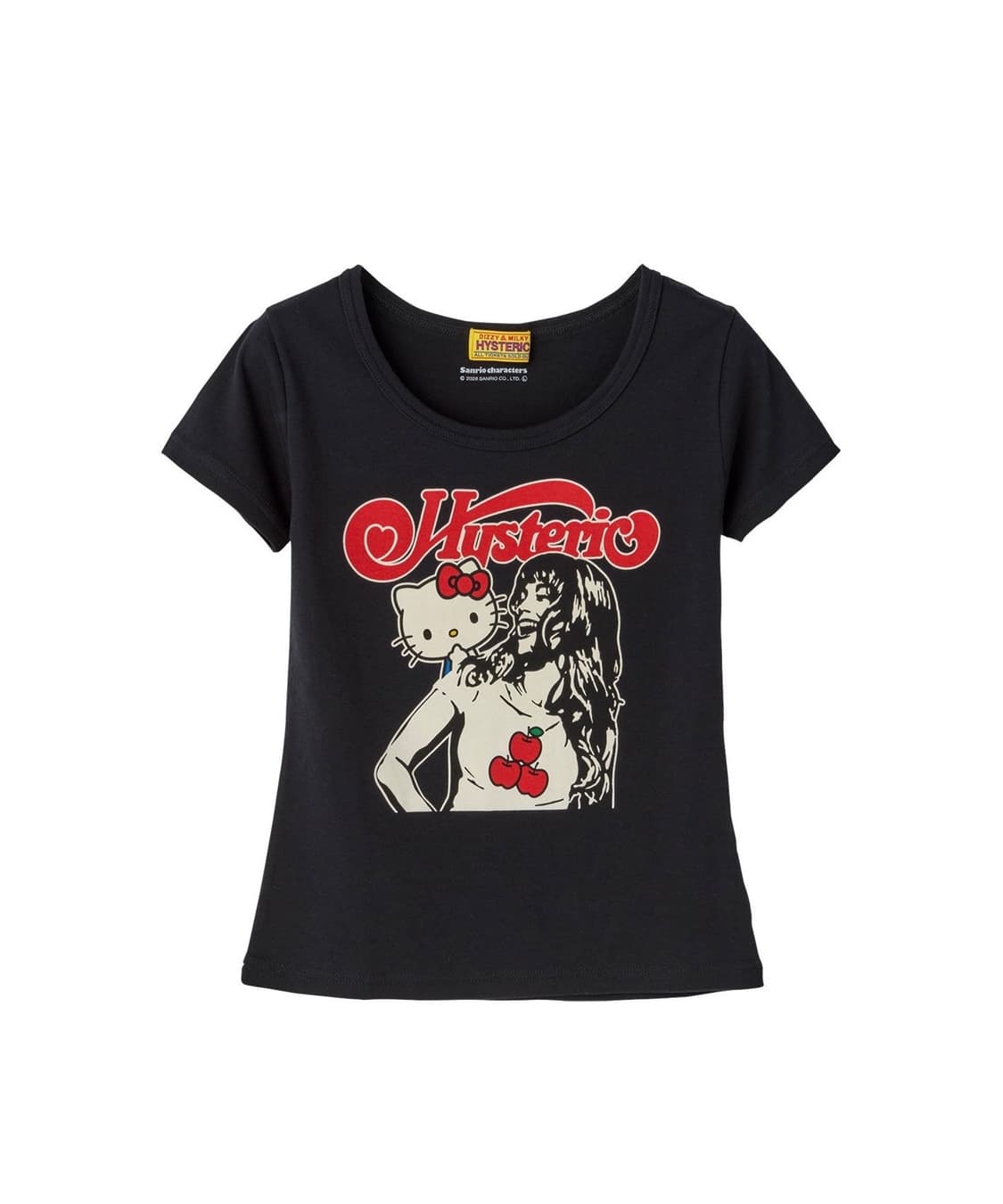 [미개봉새상품] 히스테릭글래머 X 산리오 헬로키티 반팔 티셔츠 상품이미지1