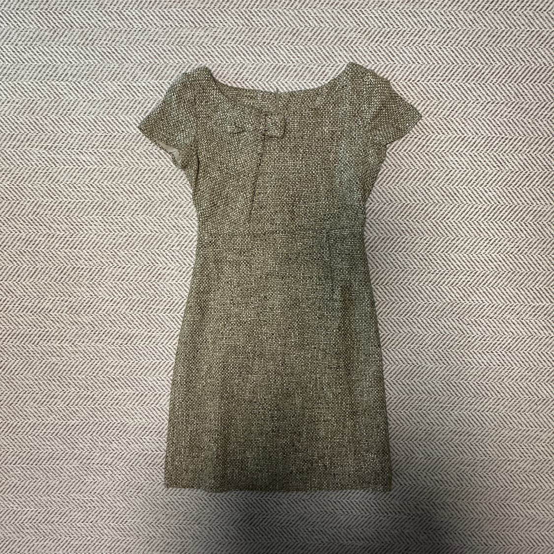 VALENTINO red italy made tweed onepiece 상품이미지1