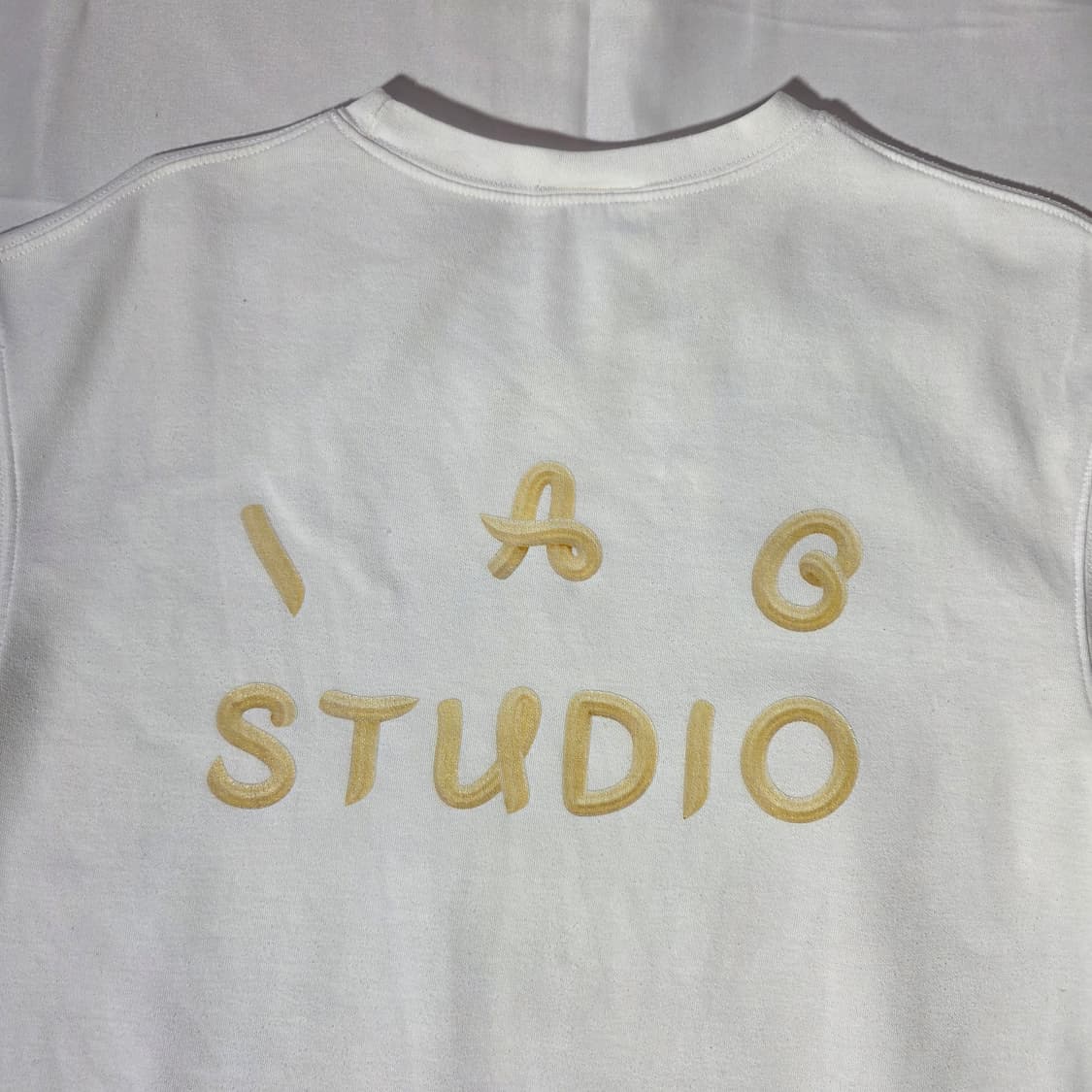 [L]아이앱 스튜디오 x 오뚜기 마요네스 50주년 티셔츠 화이트 상품이미지8