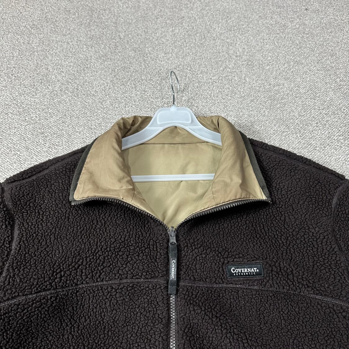 커버낫 리버시블 후리스자켓 상품이미지3