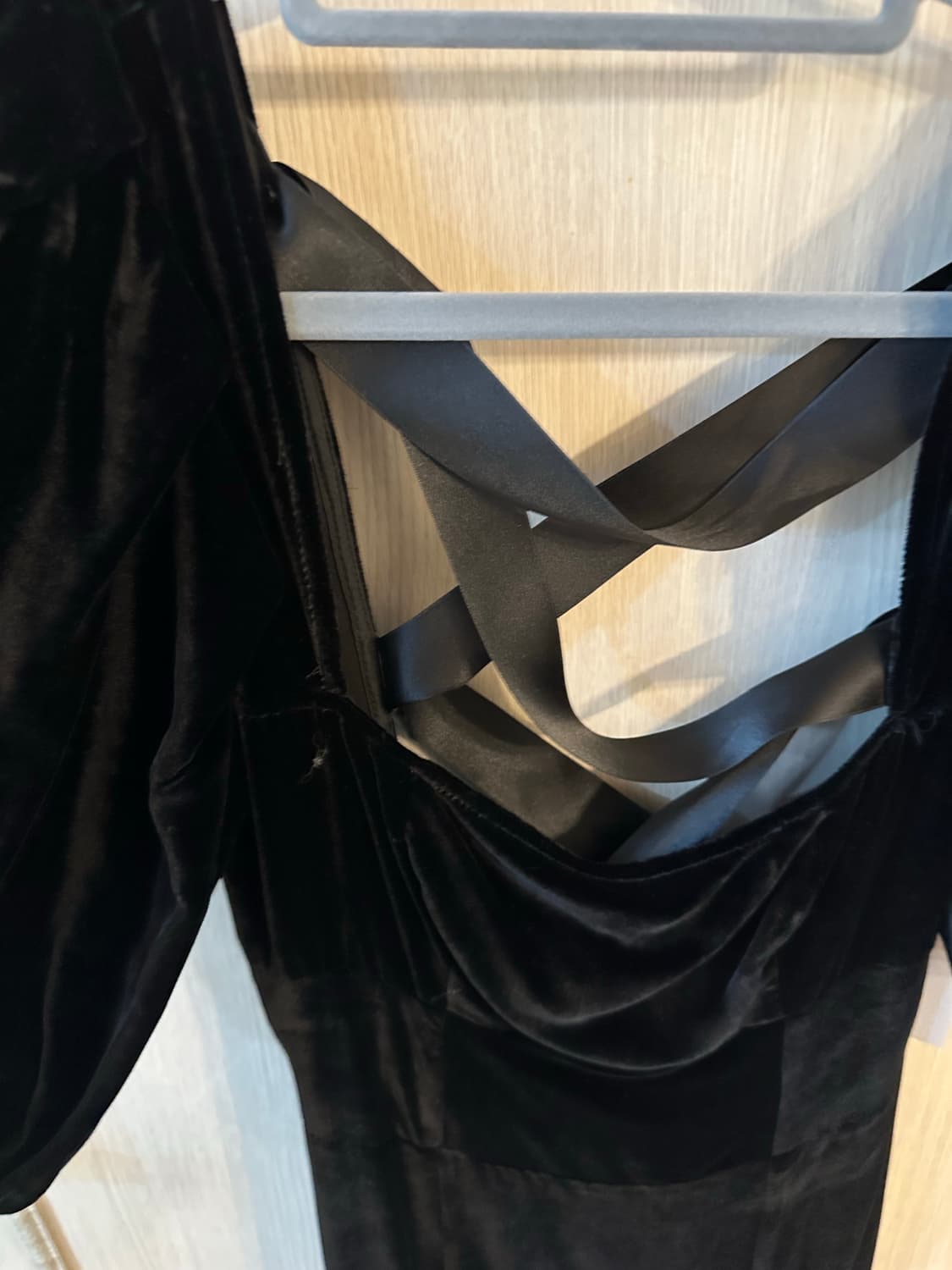 Reformation 리포메이션 조셀린 벨벳 사이드슬릿 드레스 2 상품이미지7