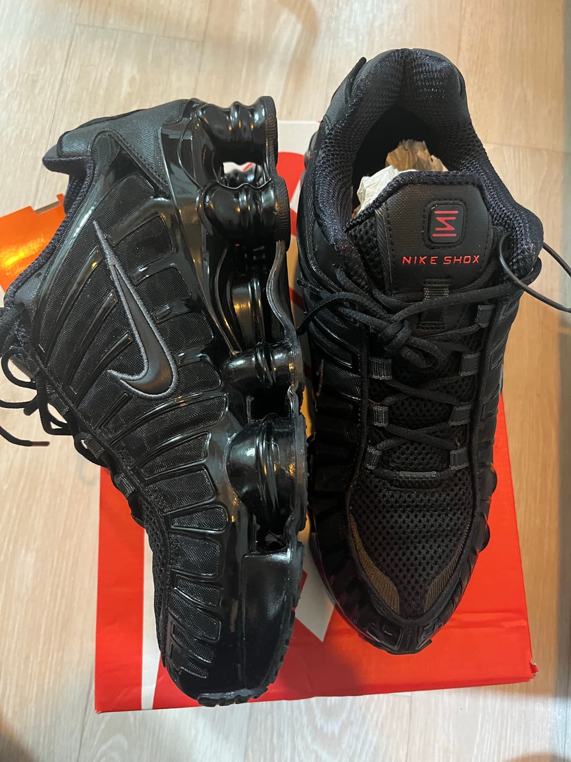 나이키 샥스tl 블랙 메탈릭(265) 상품이미지2