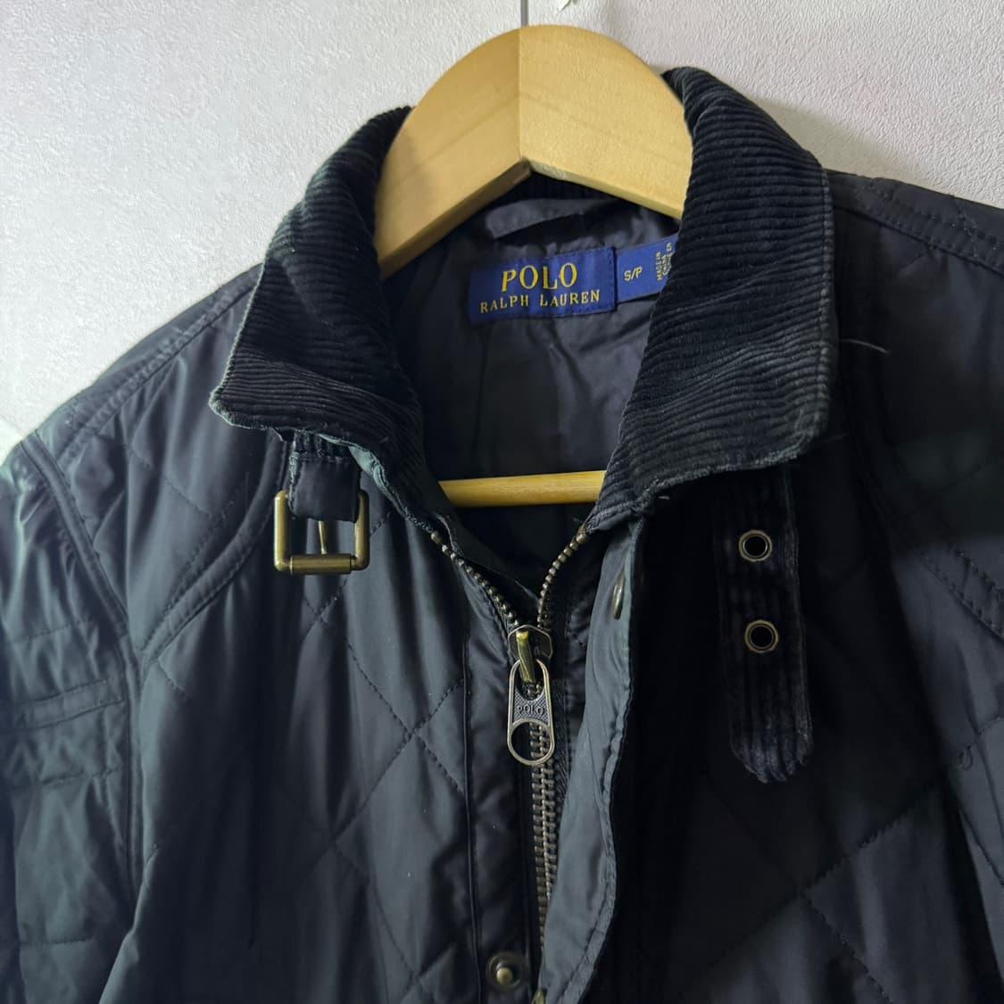 폴로 랄프로렌 코듀로이 퀄팅 점퍼 S (여성 55정도) 상품이미지6