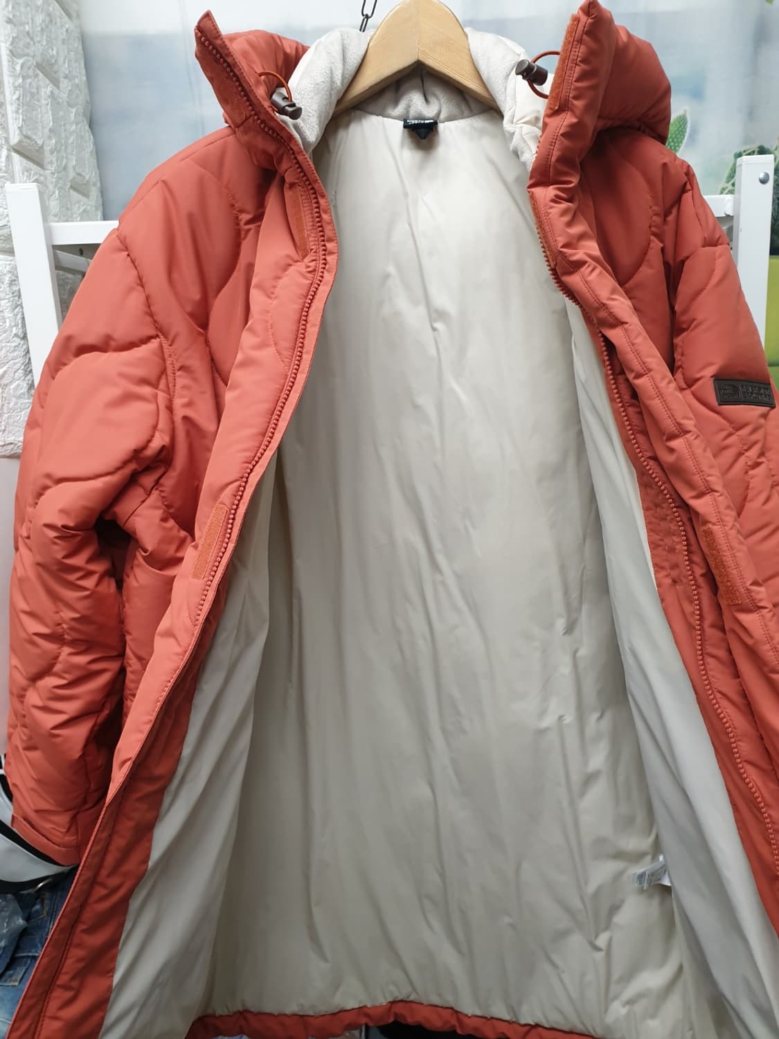 노스페이스 패딩 누빔패딩 퀼팅패딩 브이모션 파카  상품이미지7