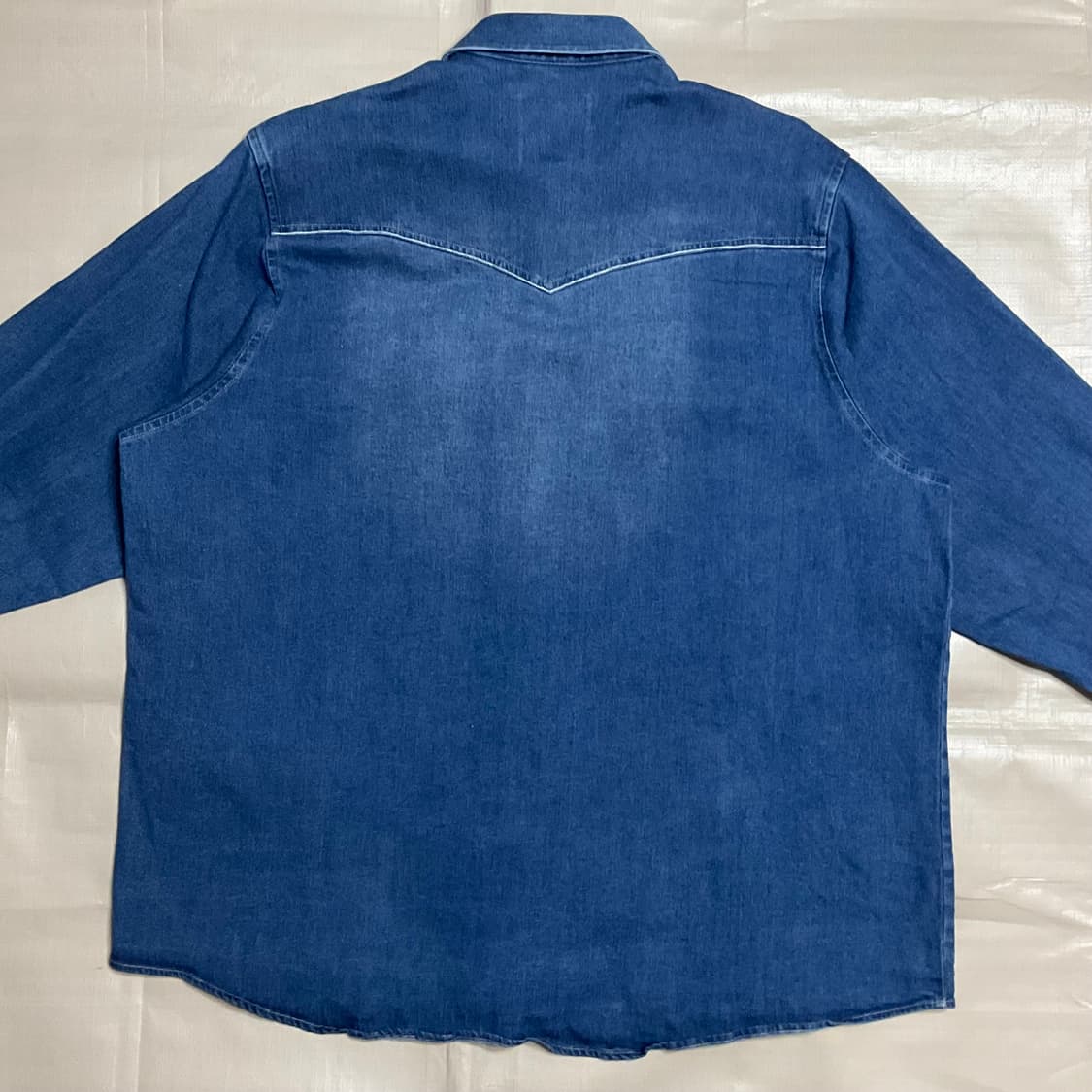 빈티지 웨스턴 데님 셔츠 XL 상품이미지4