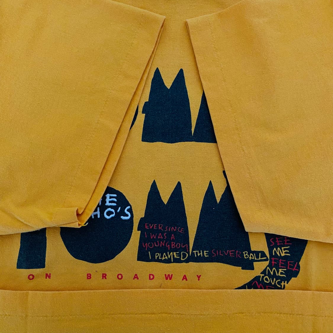 (XL) 90s 빈티지 the who tommy 더후 밴드티 상품이미지7