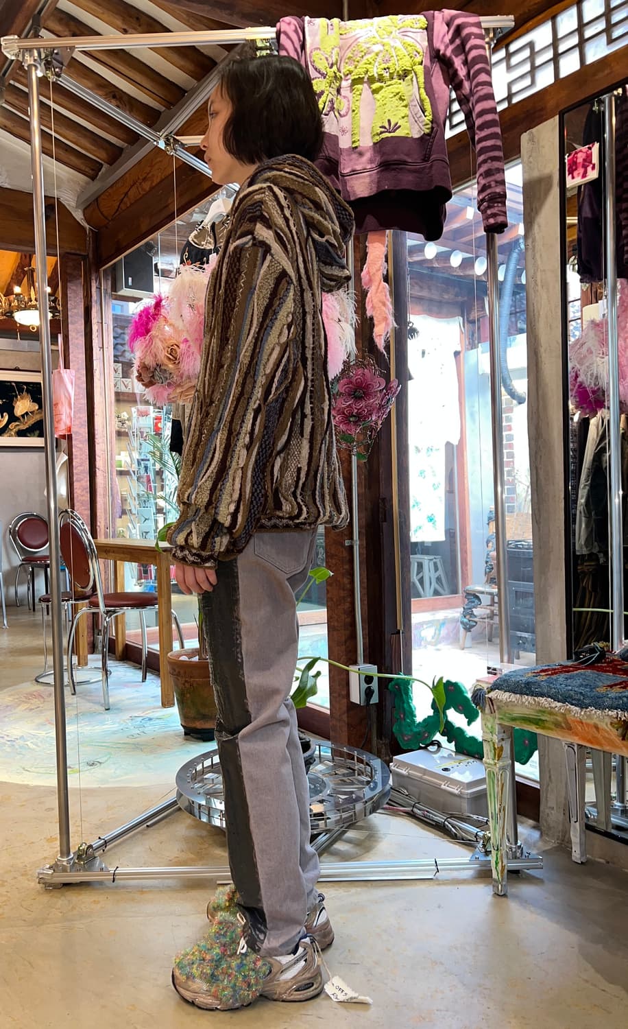 Kapital 7g 가우디 후드 스웨터 상품이미지5