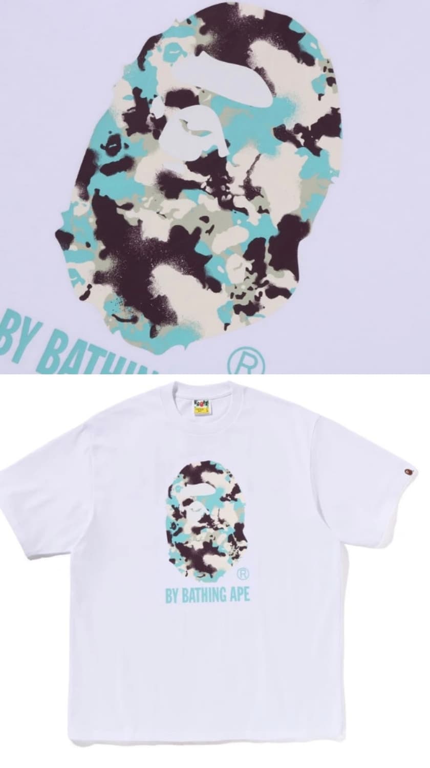 베이프 맵 카모 티셔츠 희귀템 상품이미지2