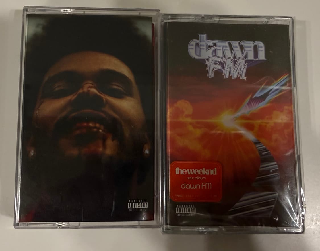 위켄드the weeknd after hours,dawn fm 카세트테이프 상품이미지1