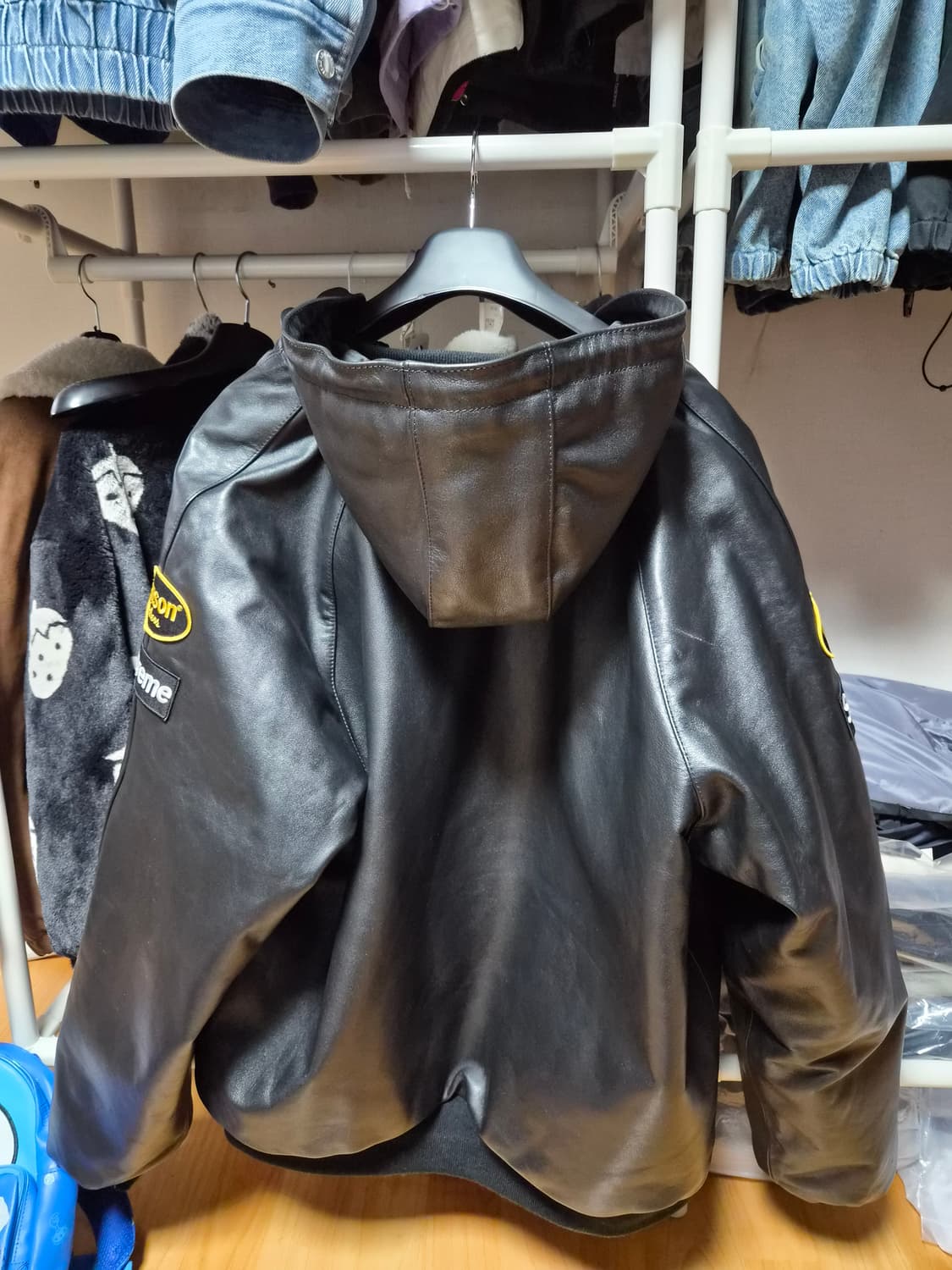 슈프림 X 벤슨 래더후드 워크자켓 상품이미지6