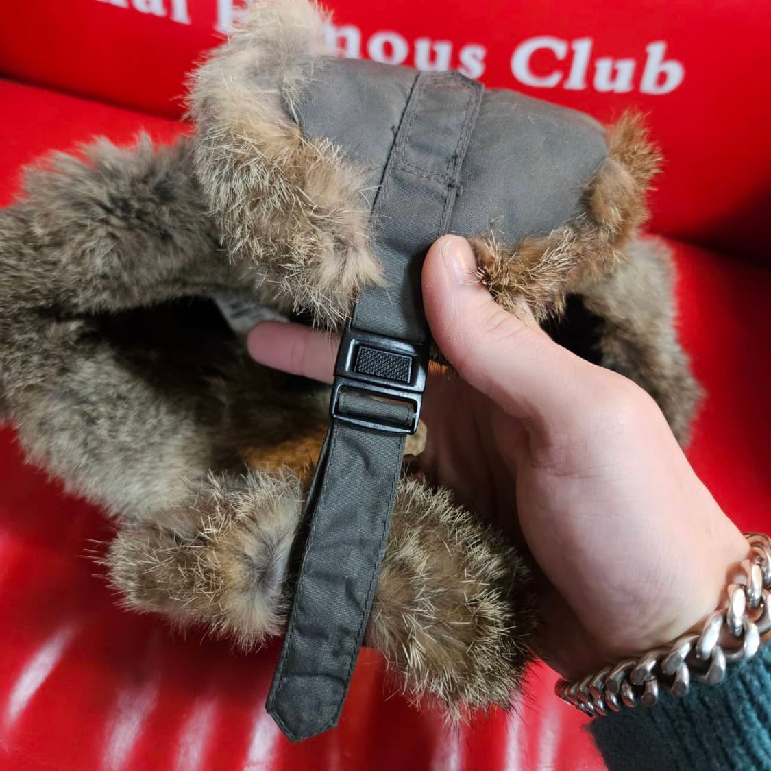 컬럼비아(Columbia) 00's 레빗퍼 카키 트루퍼햇 상품이미지2