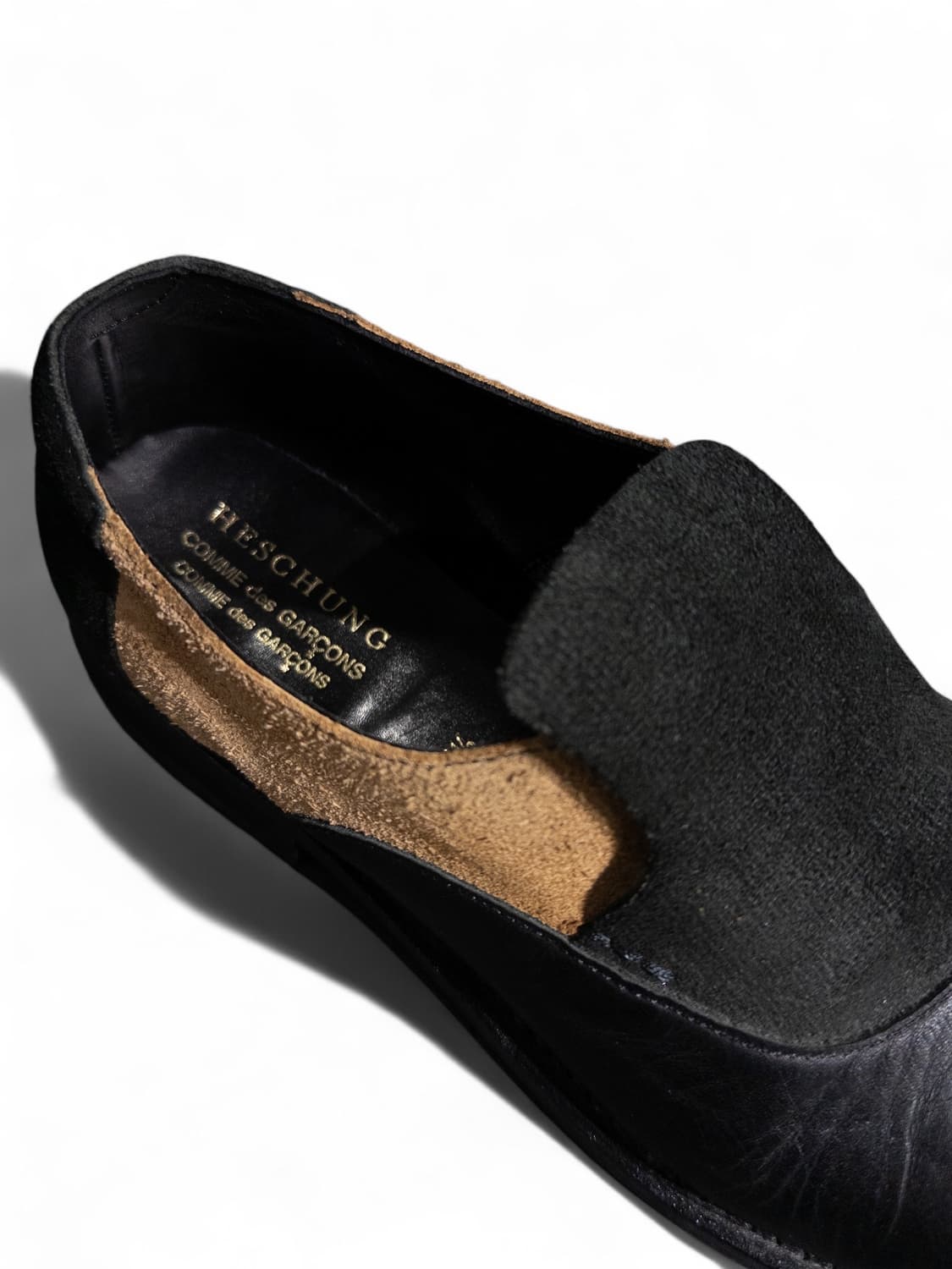 COMME des GARÇONS Leather & Suede SlipOn 상품이미지6