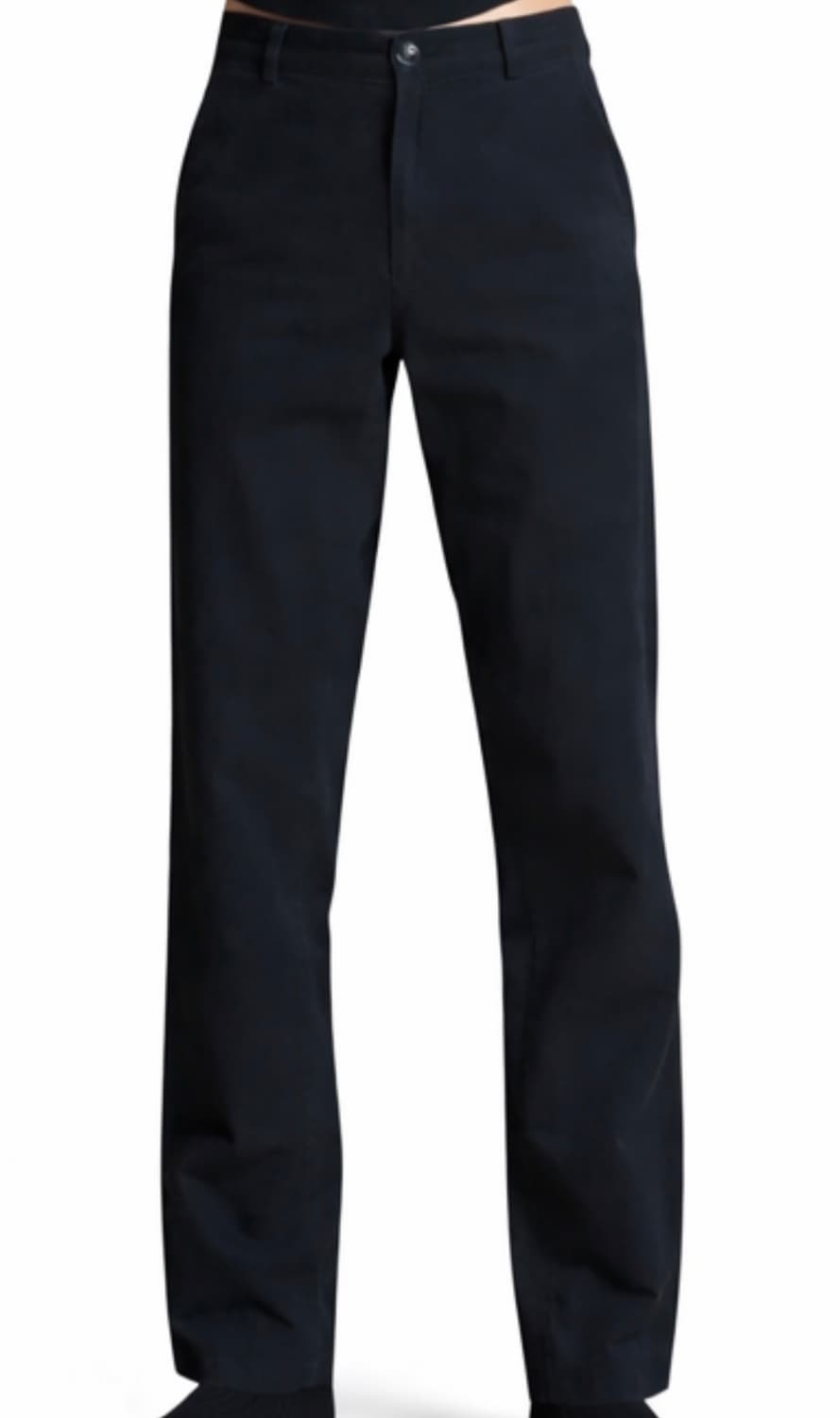 드리스반노튼 코튼 팬츠 네이비 44 상품이미지1