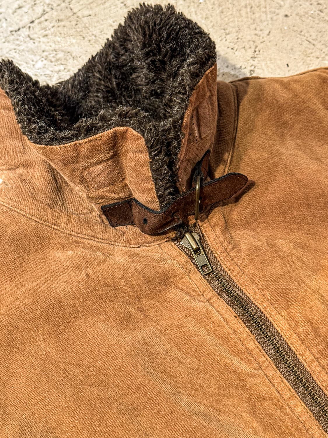 Carter’s – Brown Boa Collar Work Jacket  상품이미지3