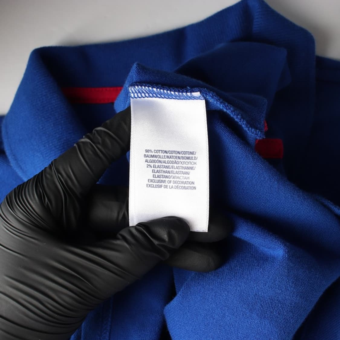 폴로 랄프로렌 블루 우먼스 슬림핏 카라티 XL 16 상품이미지6