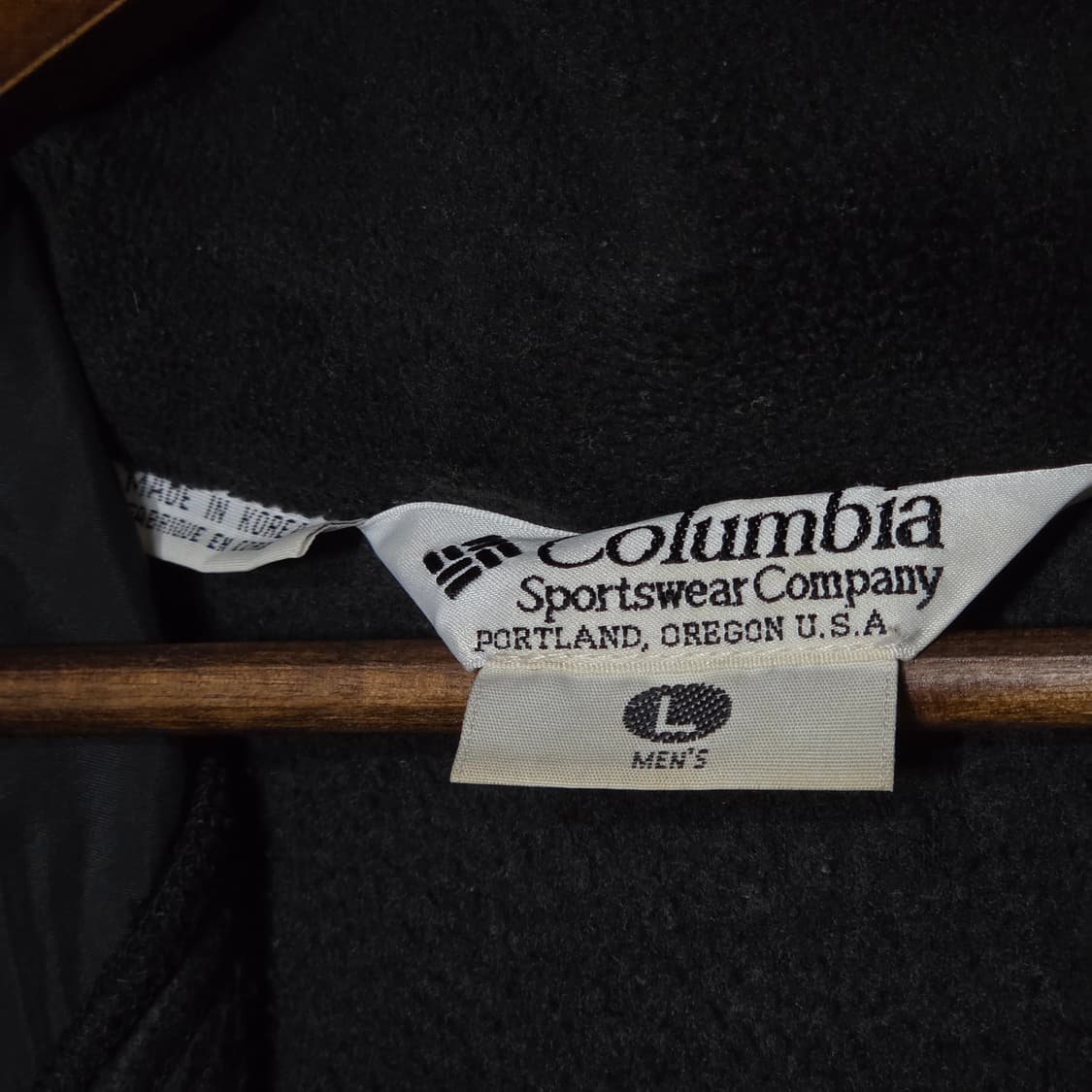 컬럼비아 네이비 고프코어 플리스 투웨이 바람막이 자켓 상품이미지9