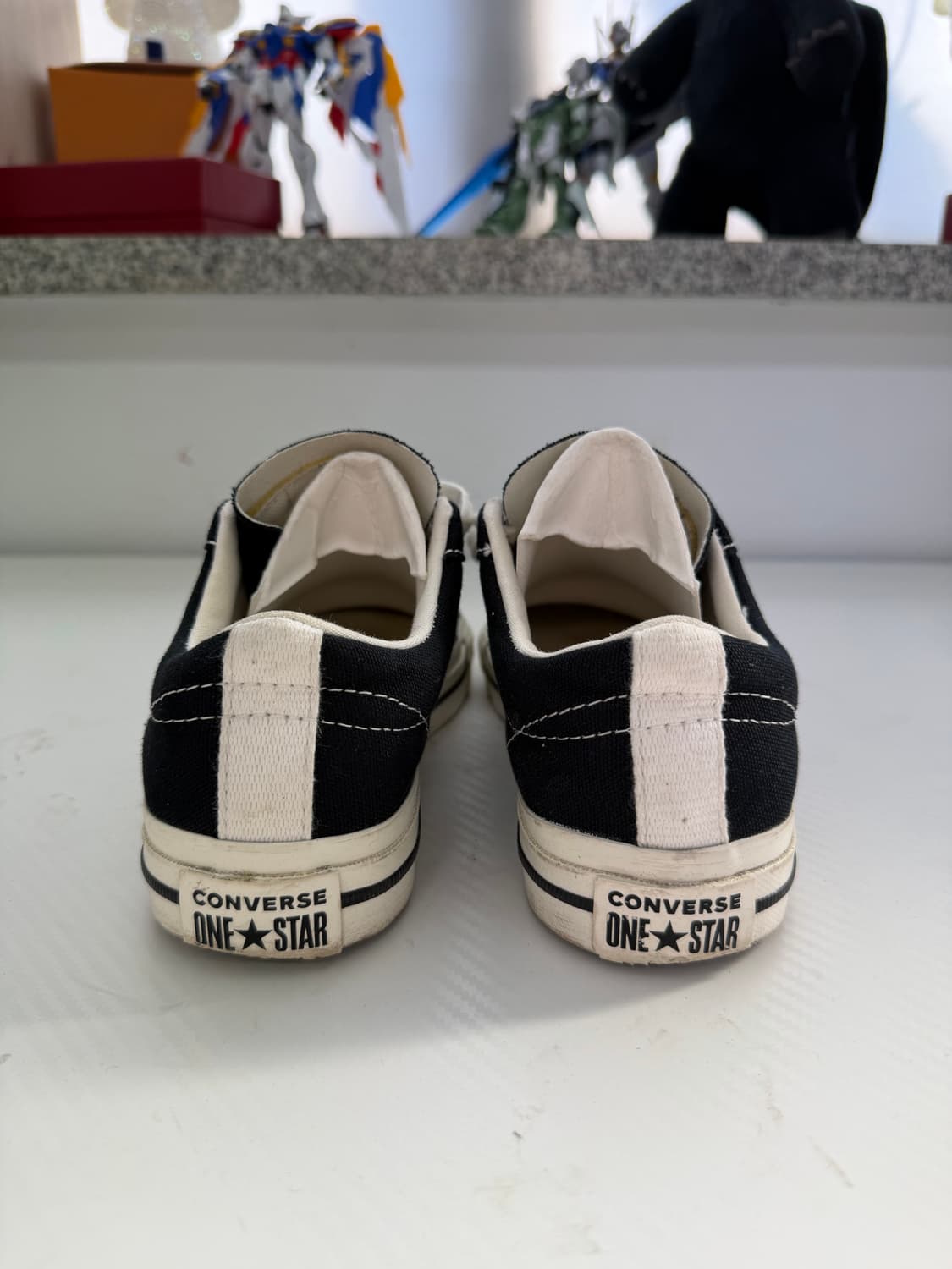 정품) 꼼데가르송x컨버스 운동화 220 상품이미지5