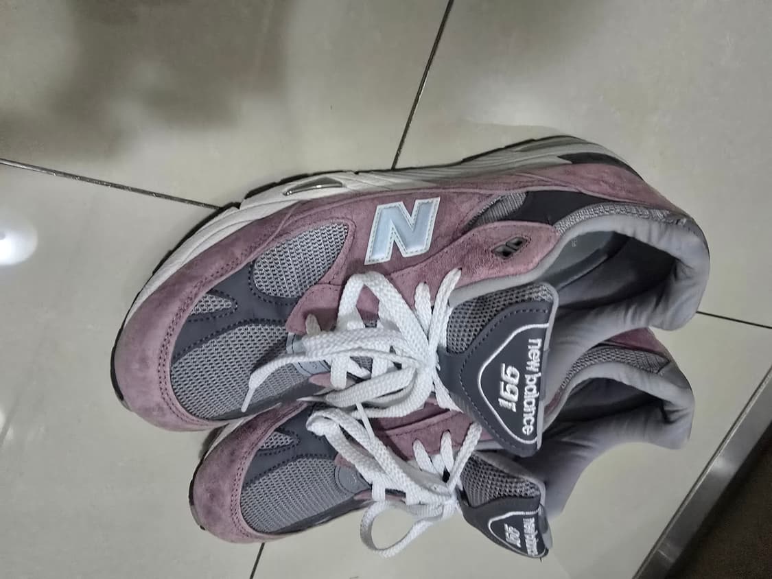 뉴발란스 991 핑크 그레이 290 상품이미지1