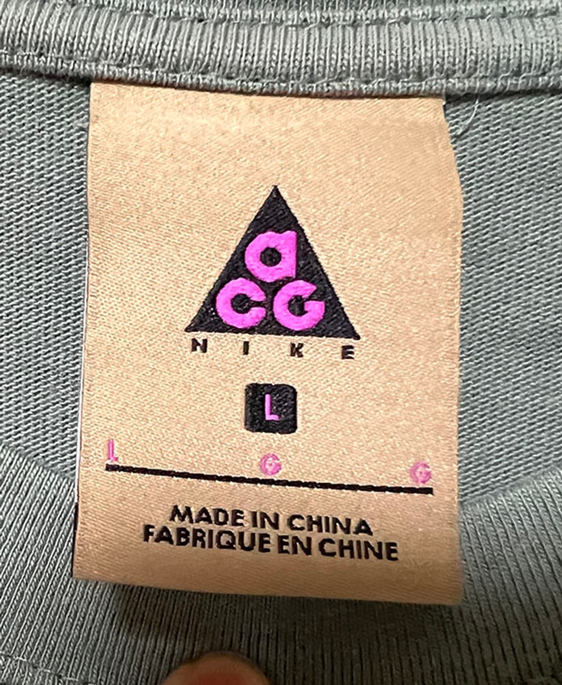 NIKE 나이키 ACG NRG 숏슬리브 그레이터 레이크 반팔티 M 95 상품이미지3