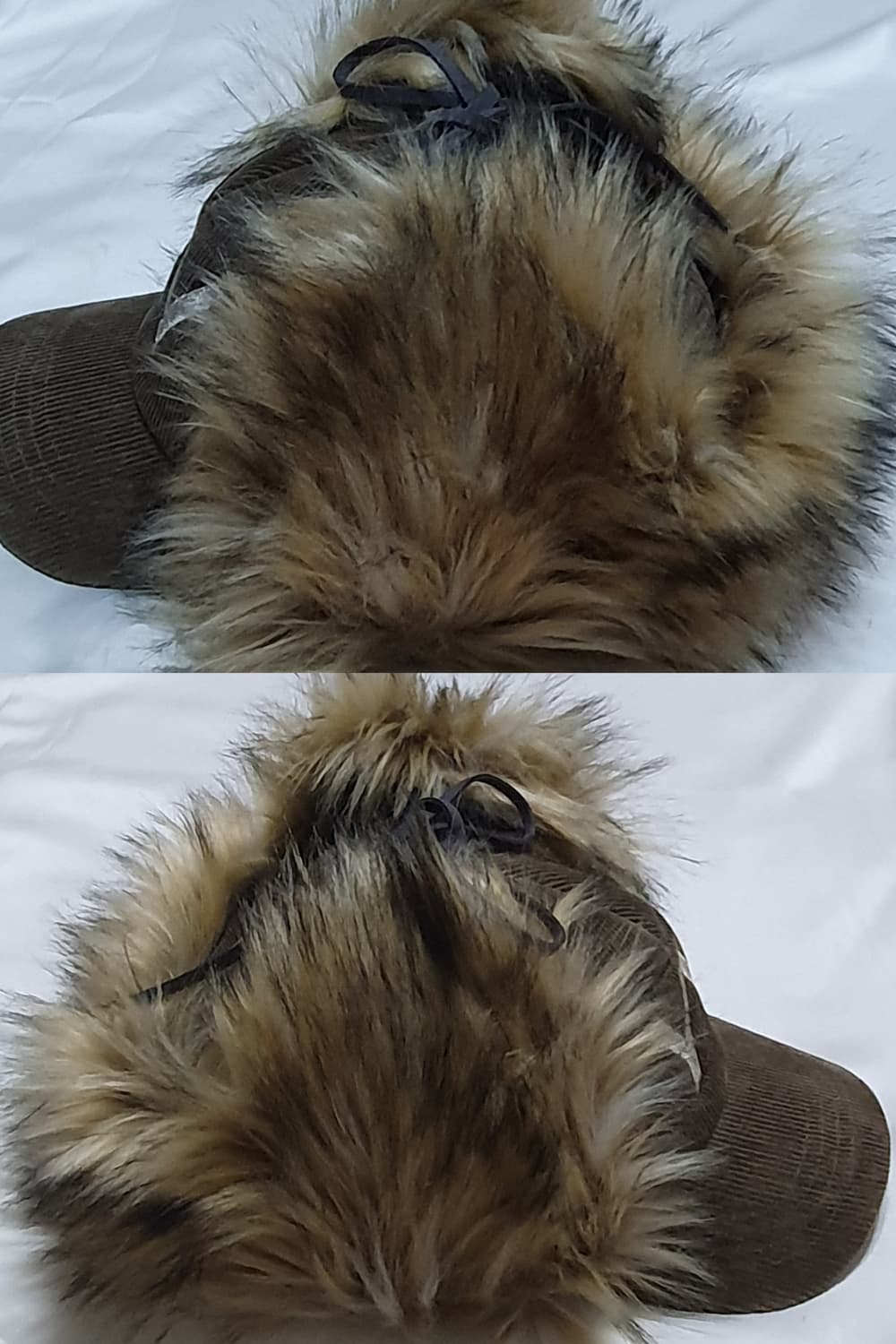 브라운 베이지 오픈와이와이 포우퍼 코튜로이 이어프랩 캡 볼캡 모자 상품이미지6