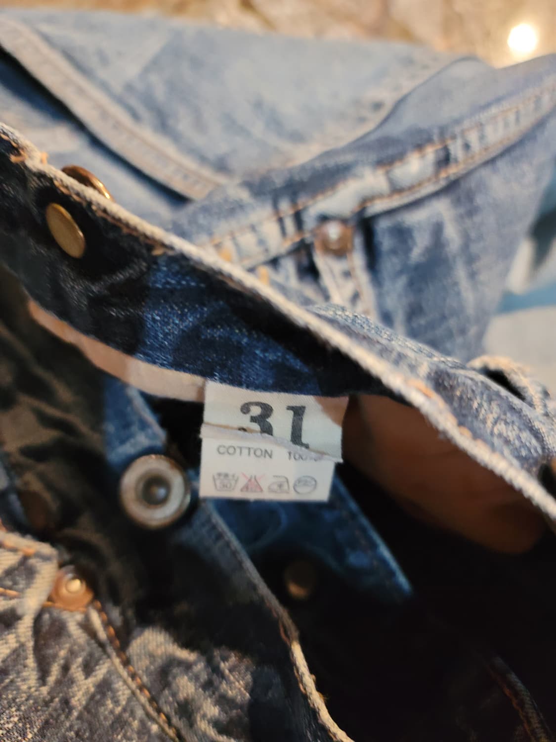 웨어하우스 덕디거 하드워시 데님팬츠  상품이미지4