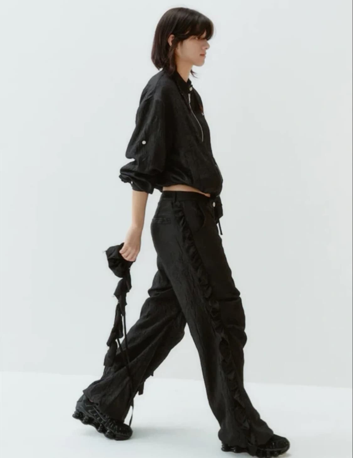 김미더영 셔링팬츠 상품이미지1