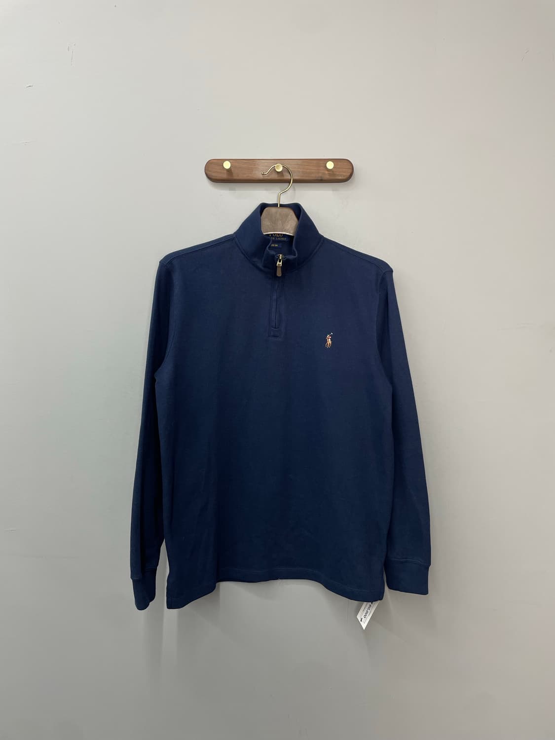 폴로 랄프로렌 네이비 반집업 니트 H1818 상품이미지2