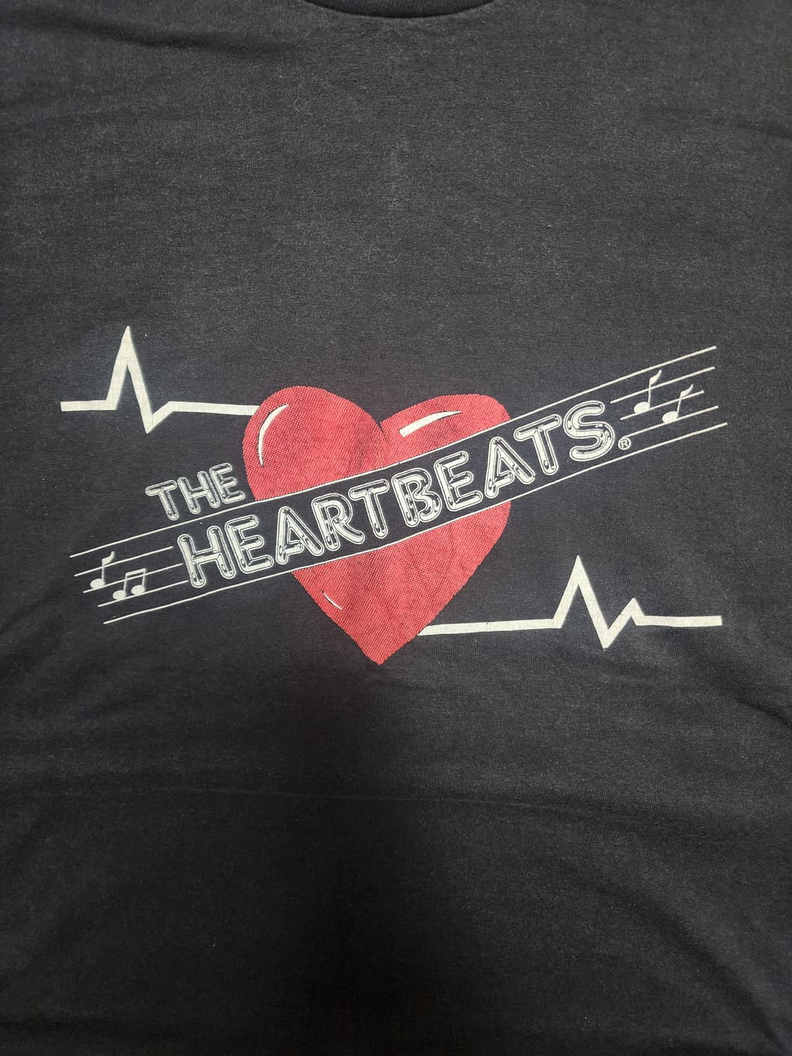 90s USA Hanes THE HEARTBEATS 싱글스티치 티셔츠17 상품이미지3