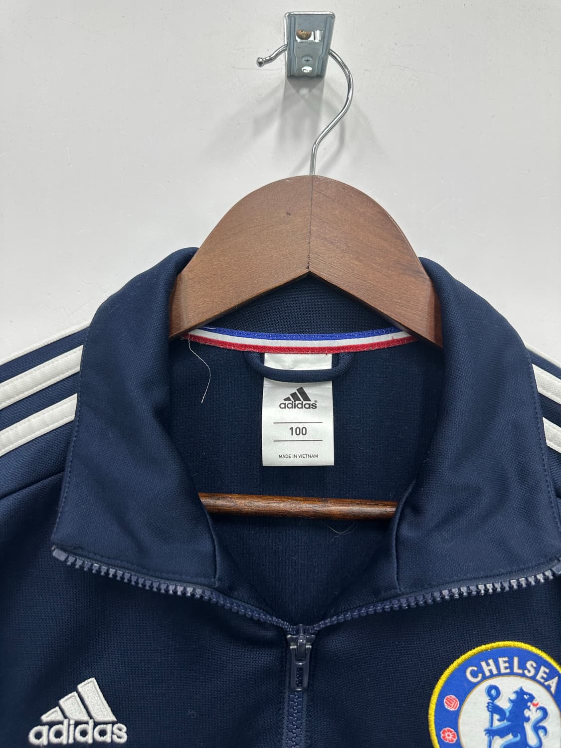 아디다스 네이비 첼시 져지 트랙탑  상품이미지2