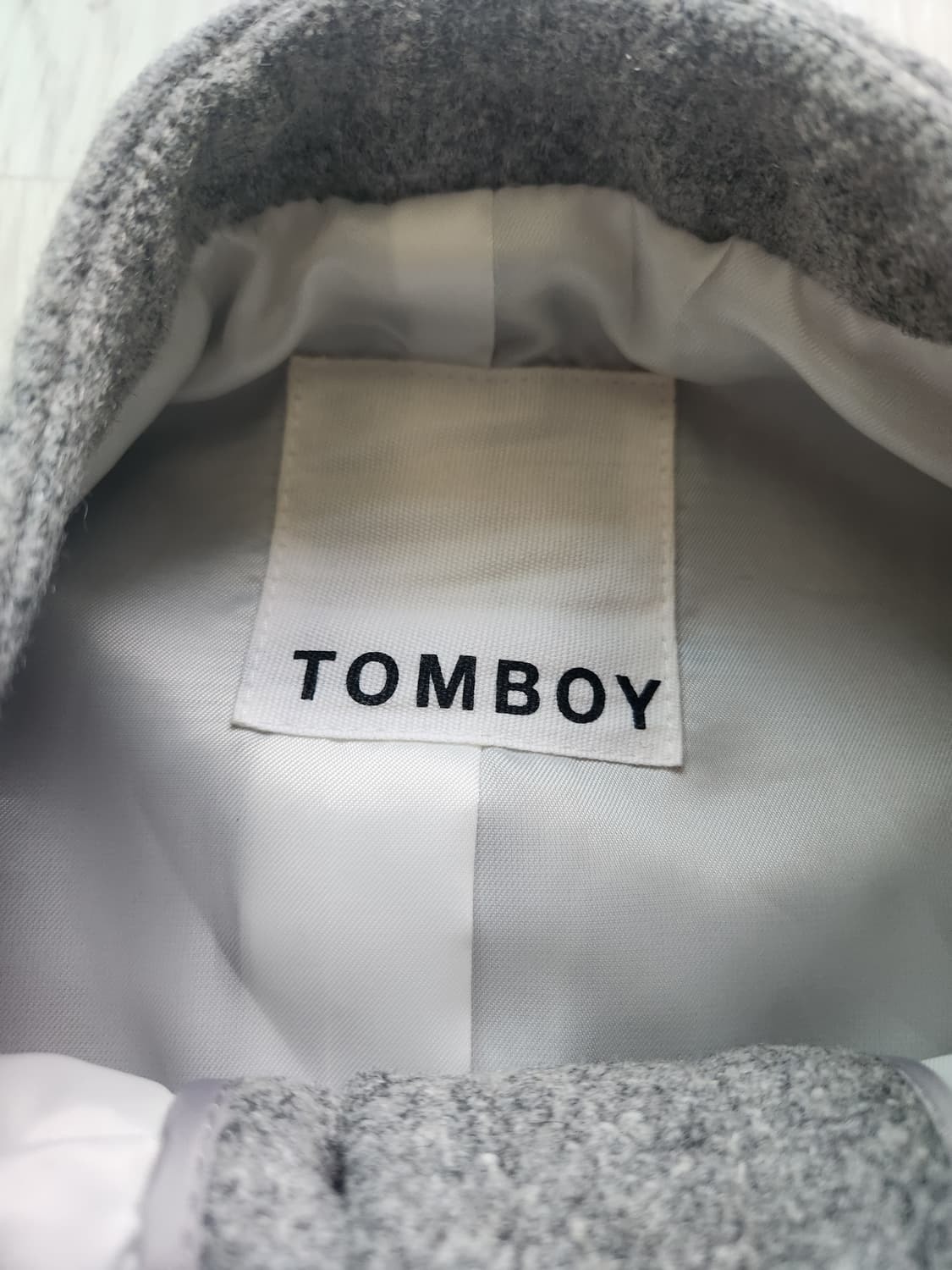 스튜디오톰보이 노카라 모던 숏자켓 F 상품이미지3