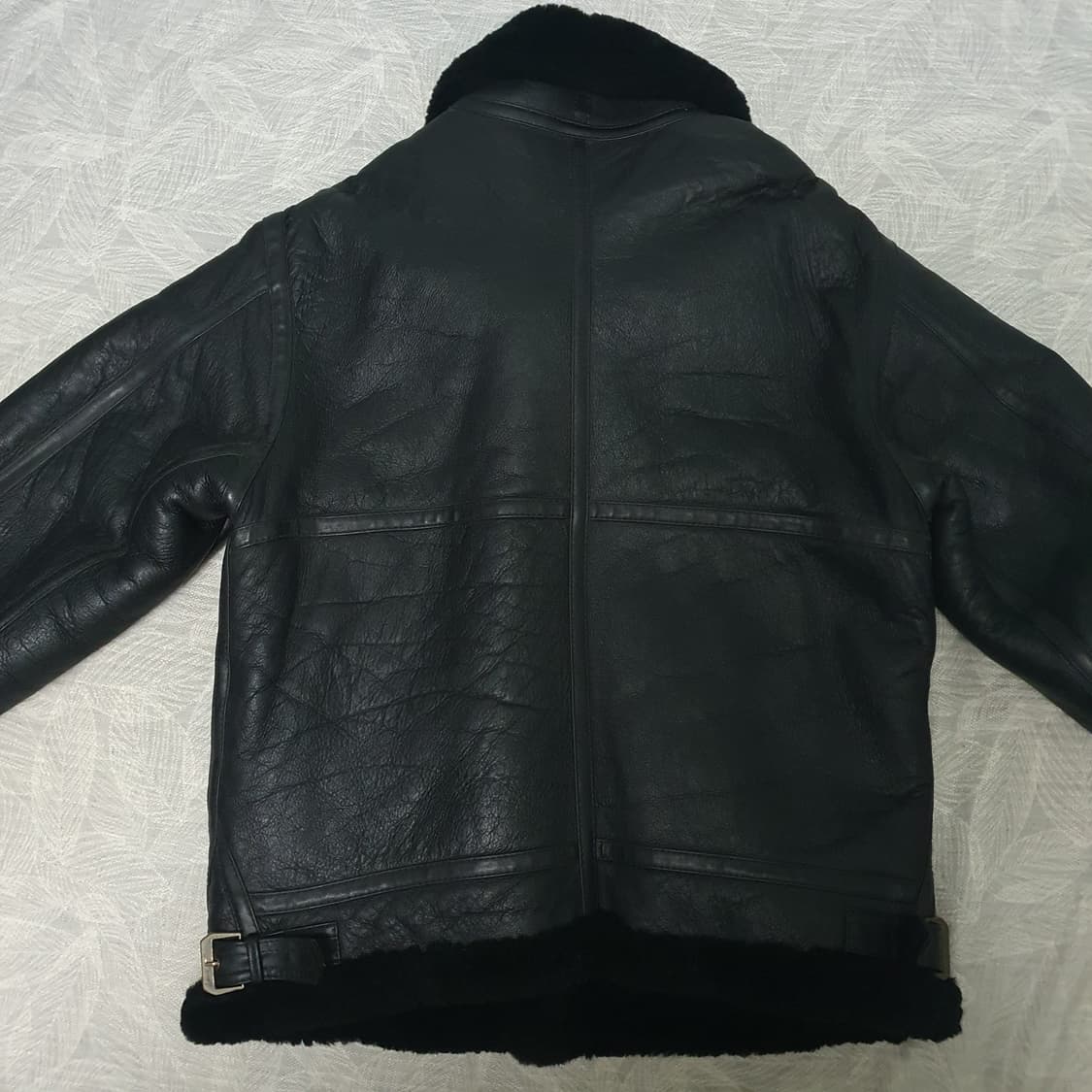 빈티지 B3 양가죽 무스탕 자켓 상품이미지4