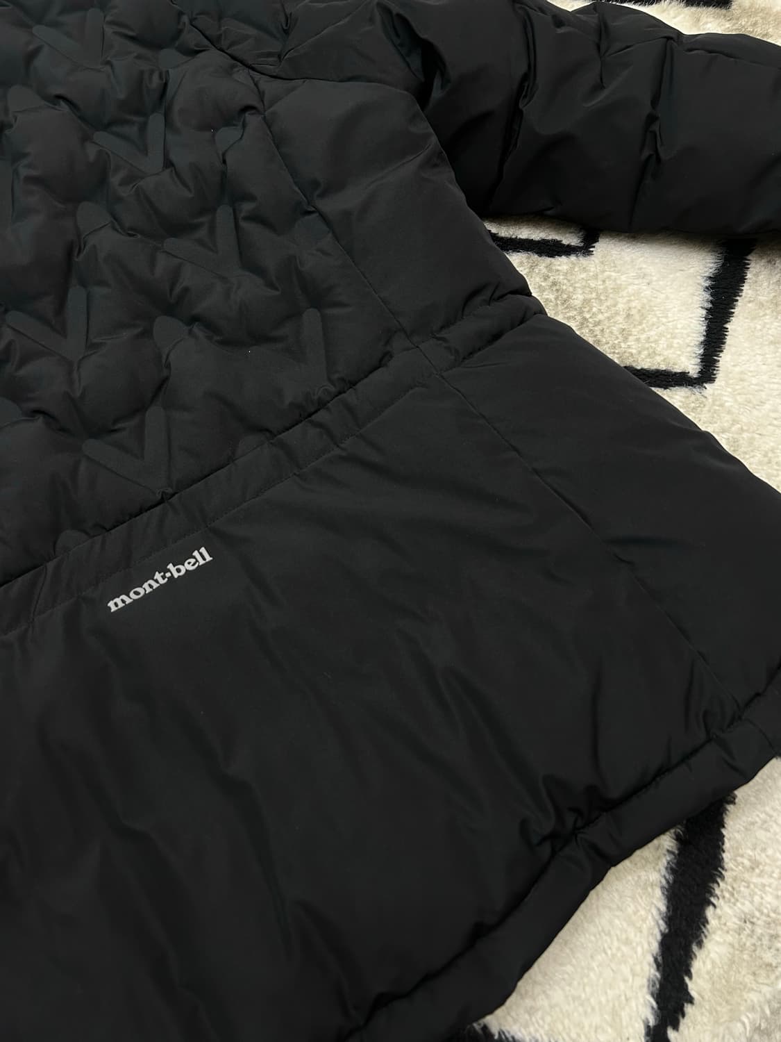 [XL]몽벨 기능성 액티브 튜브 패딩/블랙 상품이미지1