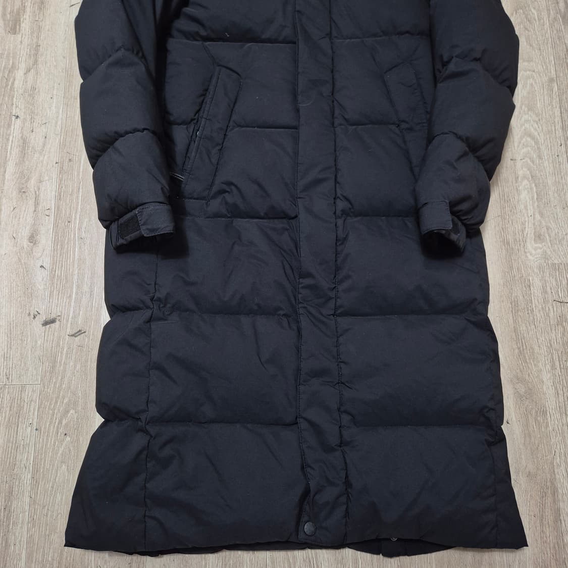 빈폴 스포츠 덕다운 벤치다운 후드 롱패딩 점퍼 XS(85) 상품이미지3