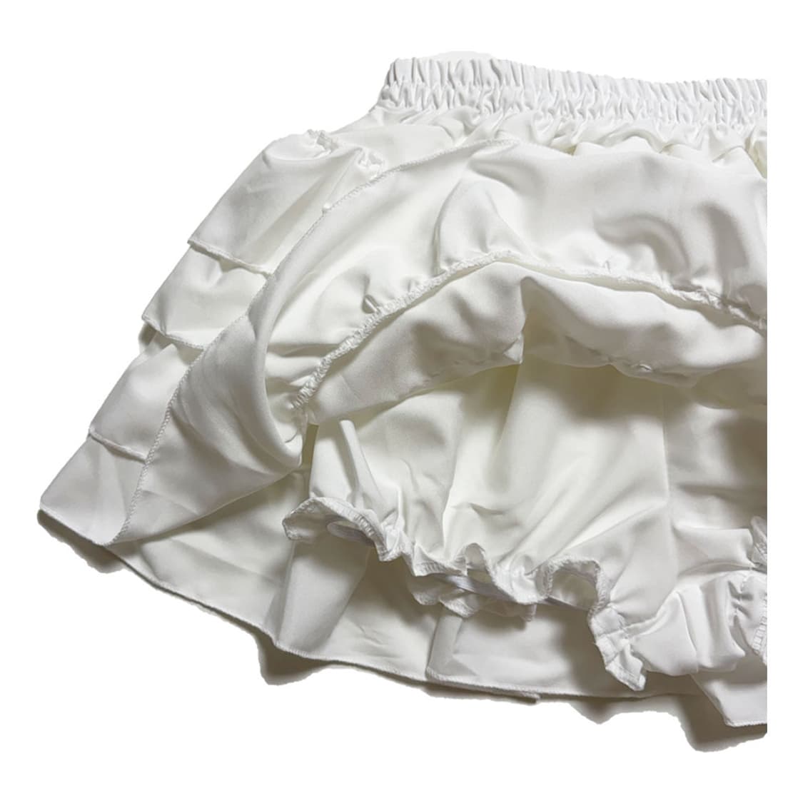 새상품 봄 캉캉 미니스커트 (화이트) 상품이미지2