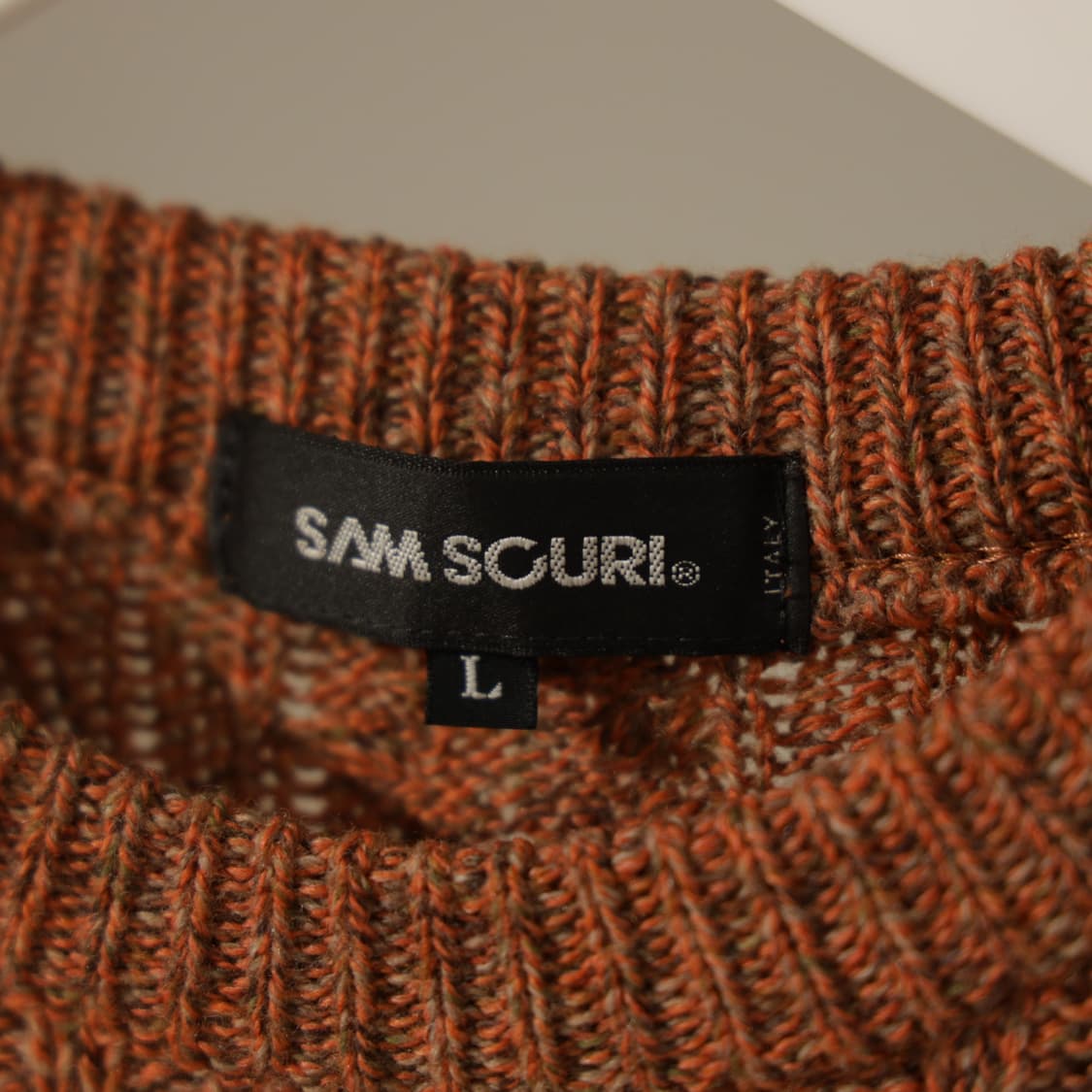 SAM SCURI 빈티지 케이블 니트 상품이미지4