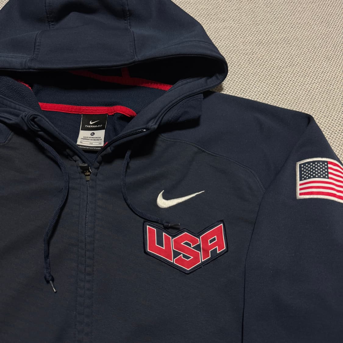 나이키 USA 국가대표 후드집업 상품이미지2
