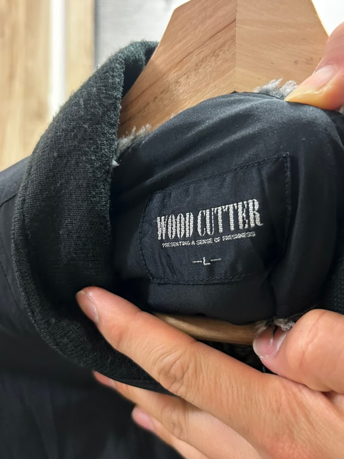 일본 wood cutter 패딩 자켓 상품이미지3