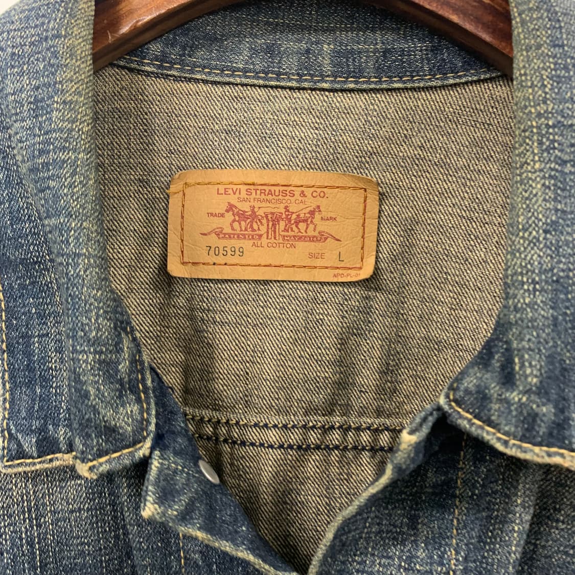 리바이스 레드탭 워싱 데님 자켓 상품이미지6