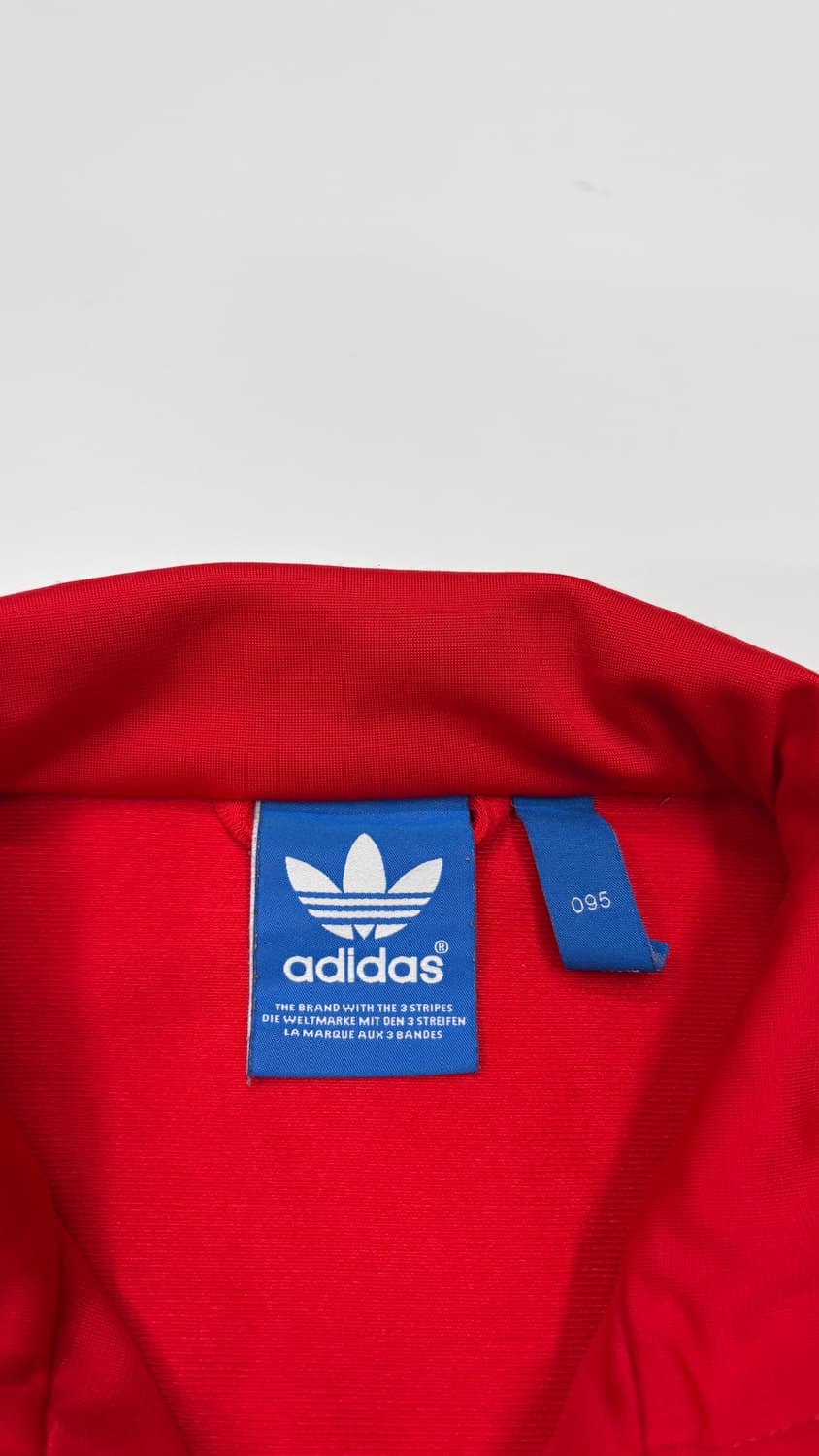 Adidas 아디다스 파이어버드 레드 오렌지 삼선 트랙탑 져지 상품이미지4