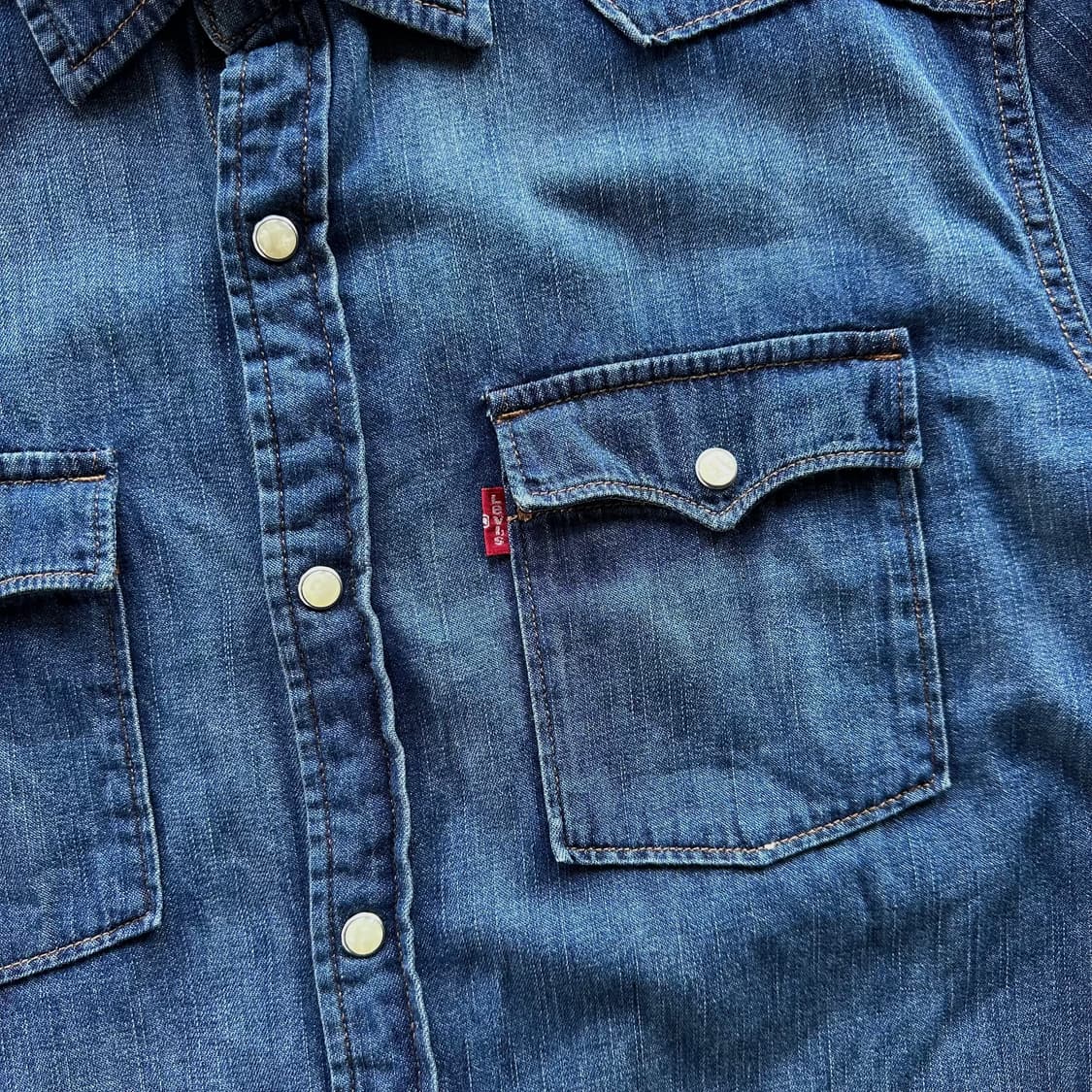 [L]리바이스 Levi's 클래식 웨스턴 데님 셔츠 상품이미지5